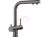 Bateria BLANCO do wody filtrowanej satin dark steel